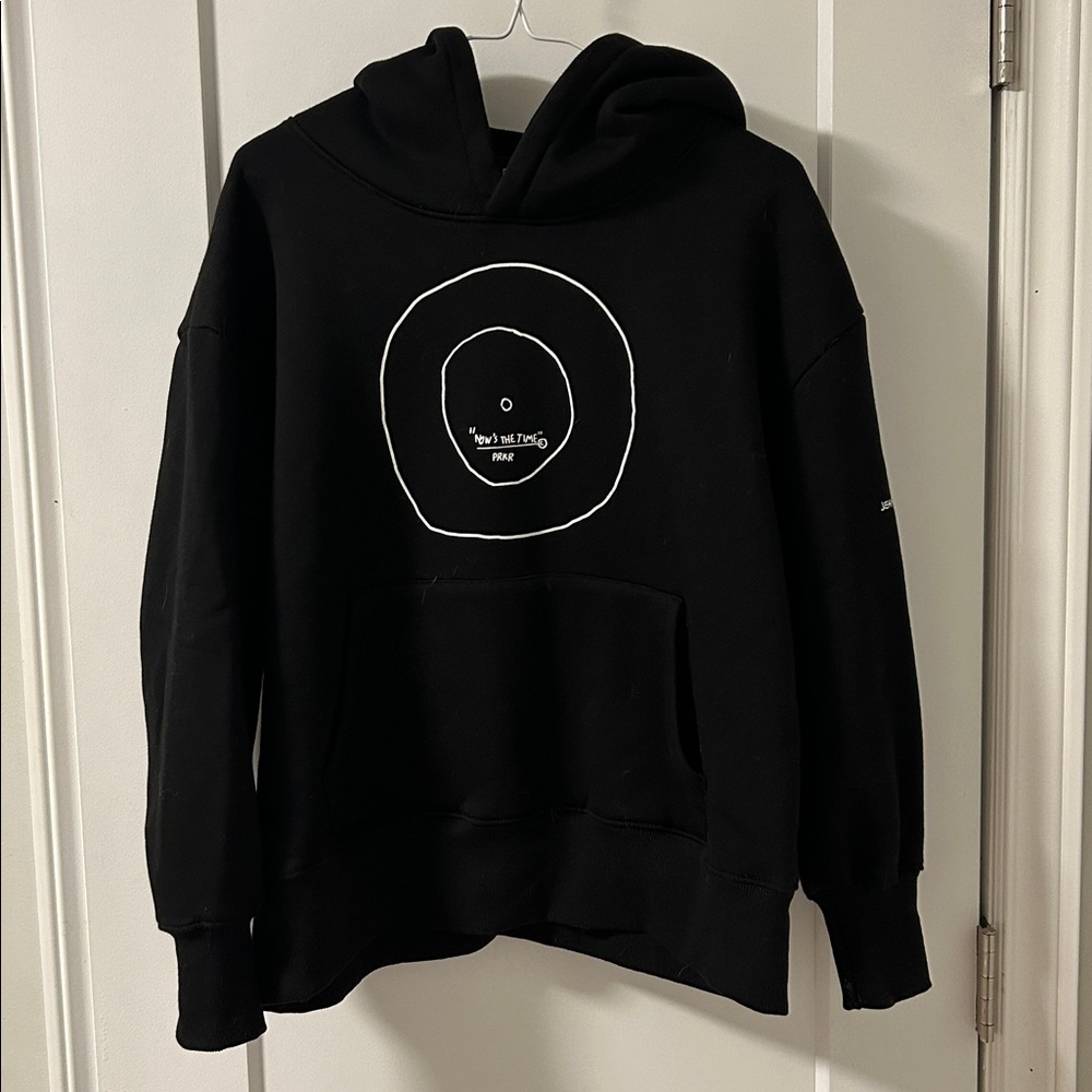 ROME PAYS OFF Jean-Michel Basquiat Black Hoddie NWOT